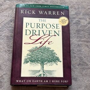 Rick Warren's The Purpose Driven Life - Purple Hardcover